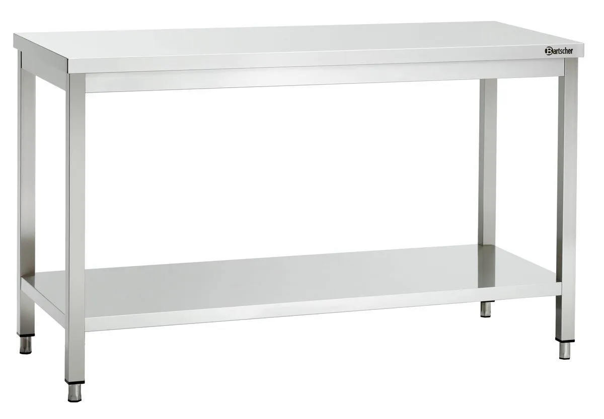 Nerūdijančio plieno stalas - L 1400 x P 600 mm