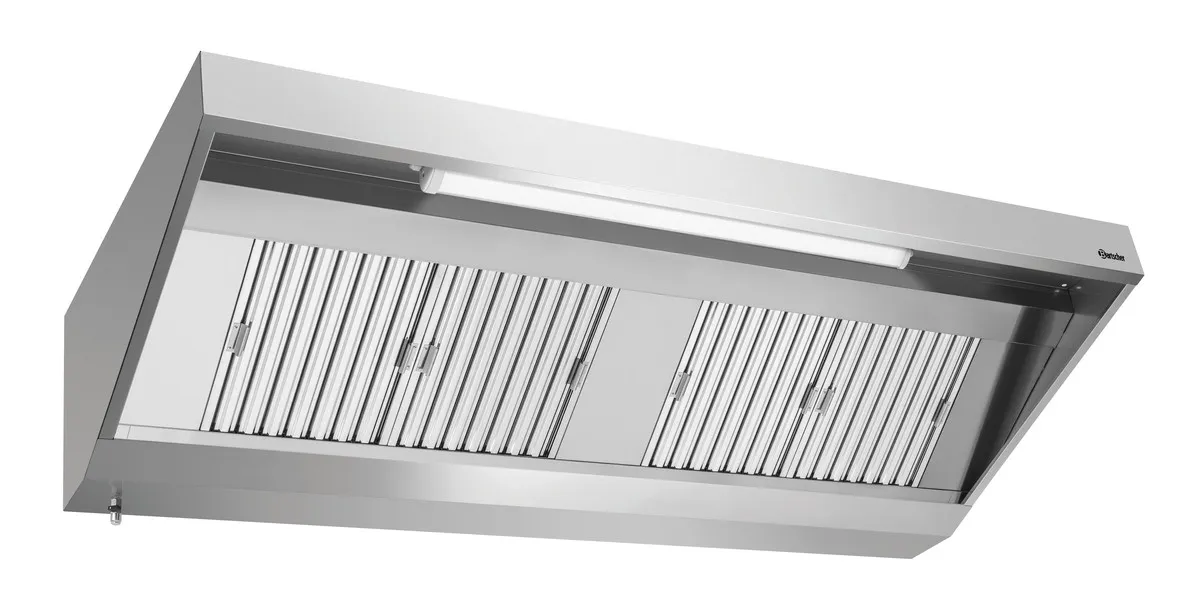 Sieninis gaubtas - L 2200 x P 900 mm