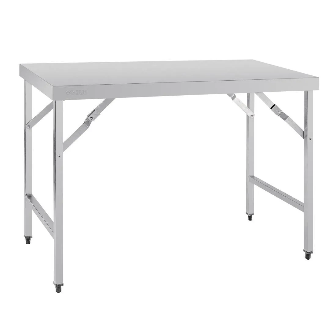 Lankstomas stalas iš nerūdijančio plieno - L 1200 x 600 mm