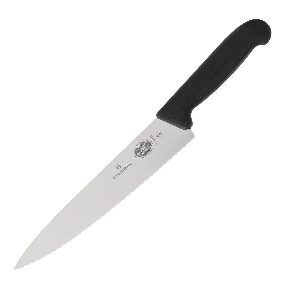Pjaustymo peilis su dantytu peiliu 22 cm