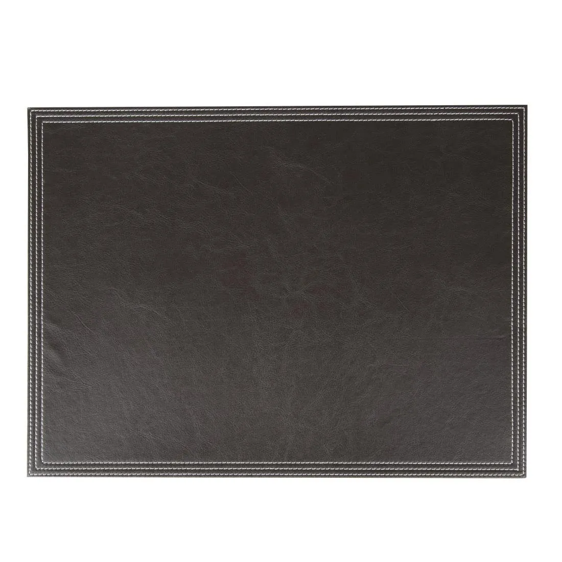 Stalo padėklas iš dirbtinės odos, rudas - 300 x 400 mm