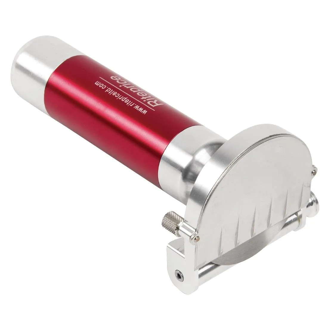 Kebab metalinis raudonas peilis - 8 cm