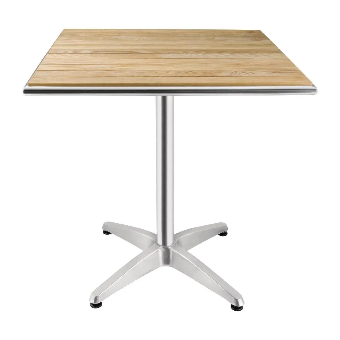 Kvadratinis pušies stalas - 700 x 700 mm