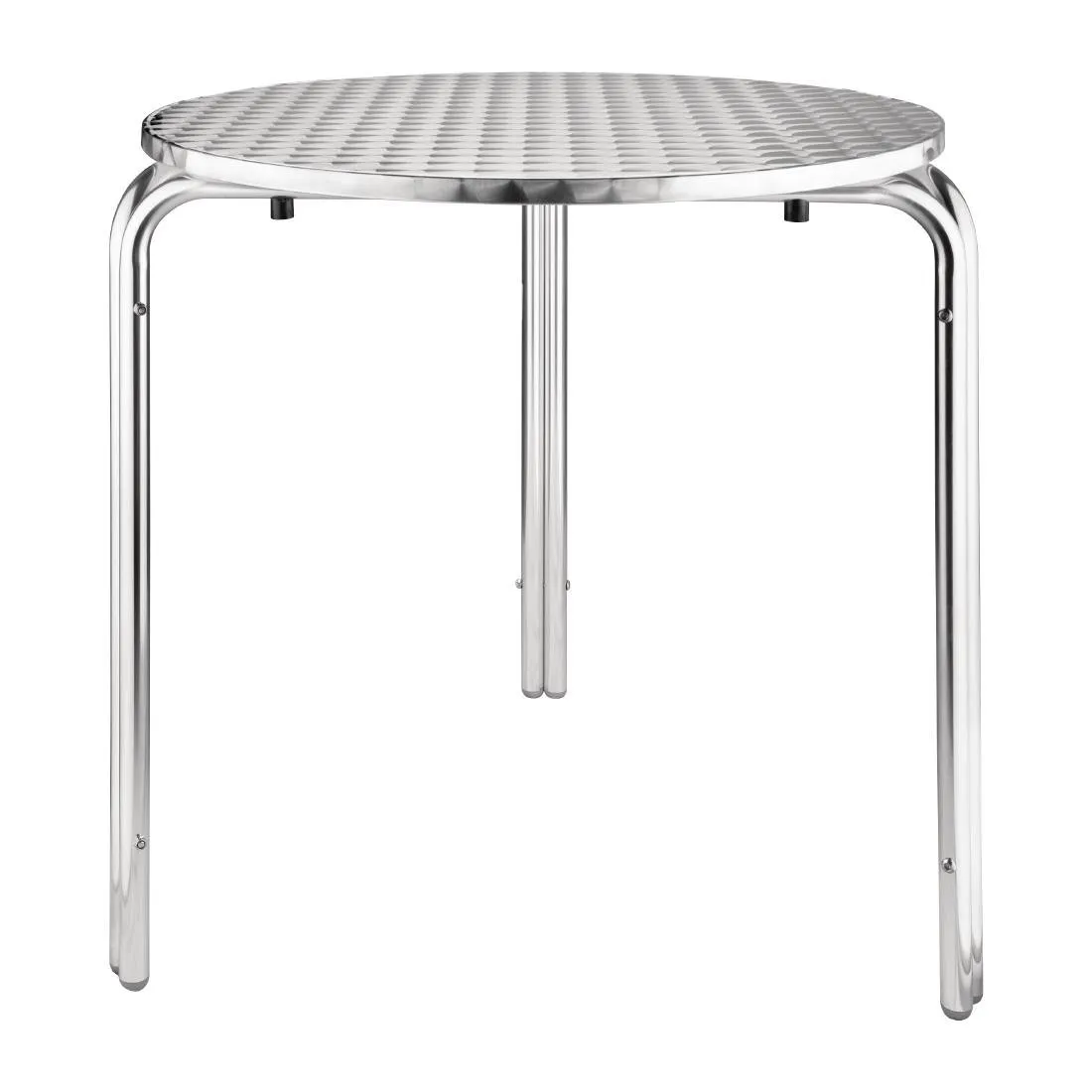 Apskritas nerūdijančio plieno bistrot staliukas - Ø 700 mm