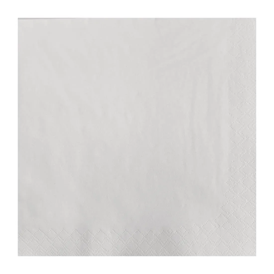 Baltos popierinės stalo servetėlės - 2 sluoksniai - 300 x 300 mm - 1500 vnt.