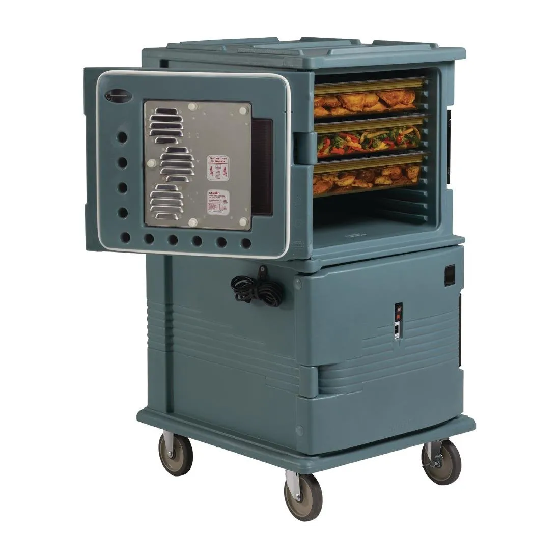 Elektrinis šildomas vežimėlis - 16 x GN - 114 L