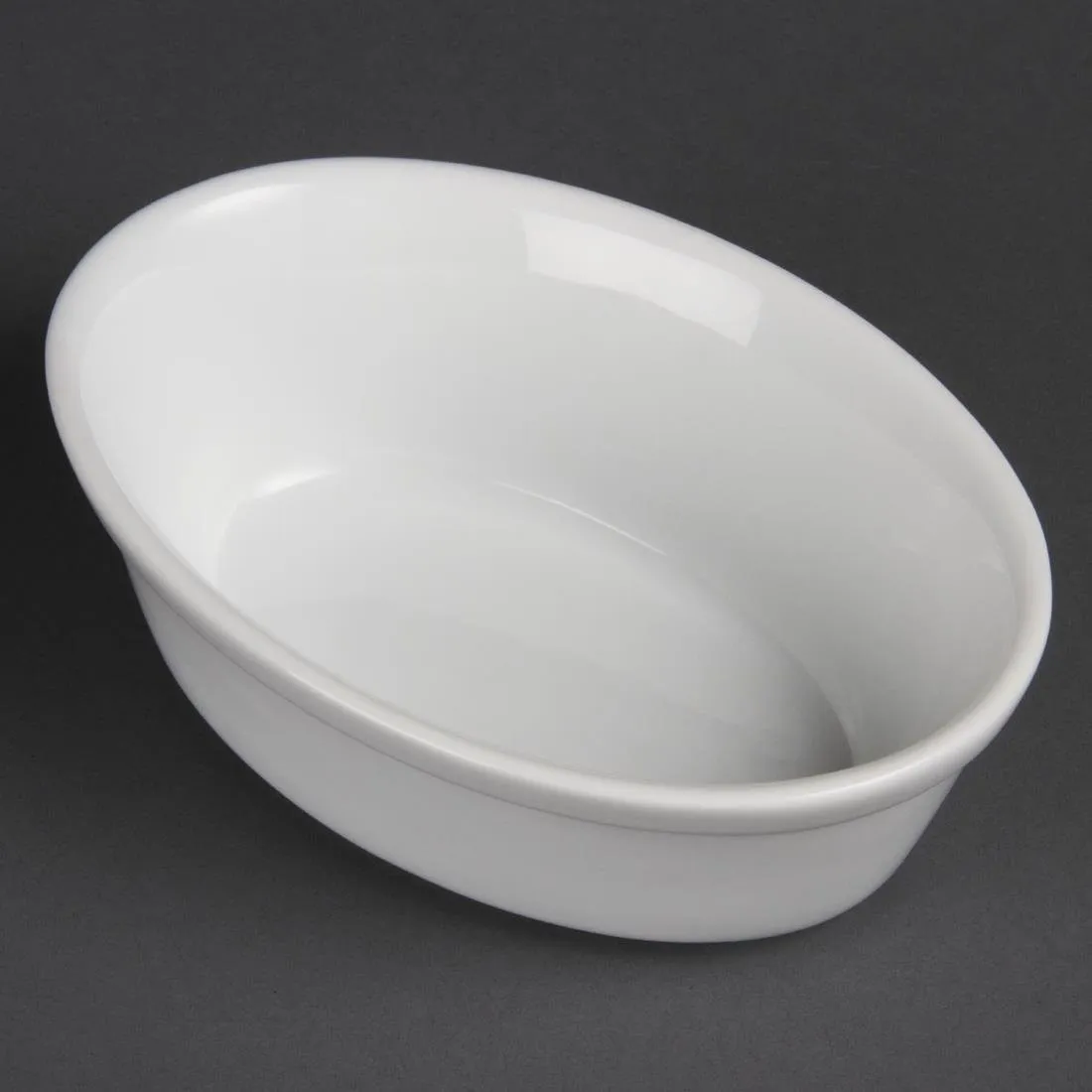 Balti ovalūs patiekalai Gratin - 161 x 116 mm - 6 vnt.