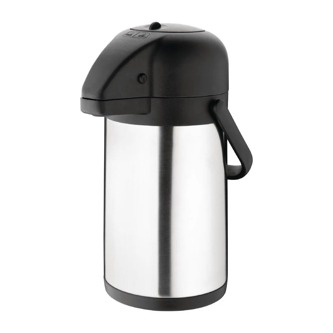 Dvigubo sienų nerūdijančio plieno pompos kriaušė - 1,9 l