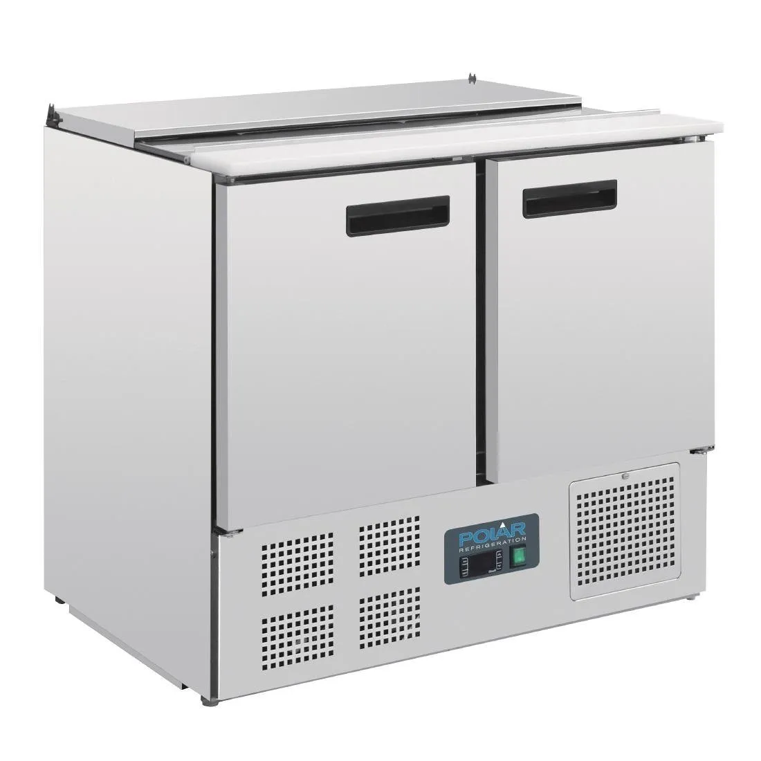 Saladette Šaldytuvas - 240L - 2 GN 1/1 indai ir 2 GN 1/4 indai