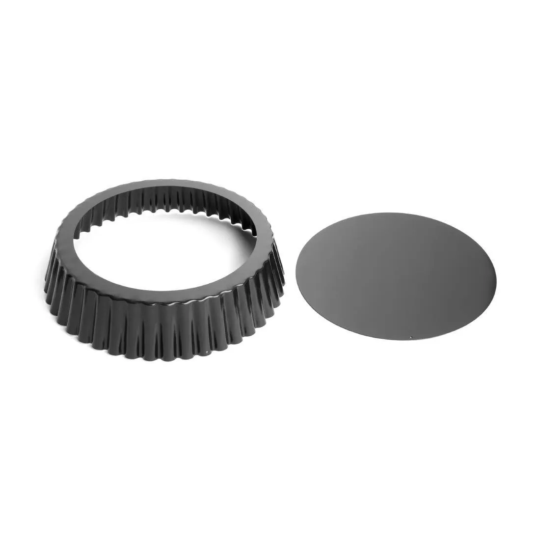 Gofruota giluminė nelipni kišės forma - Ø 250mm