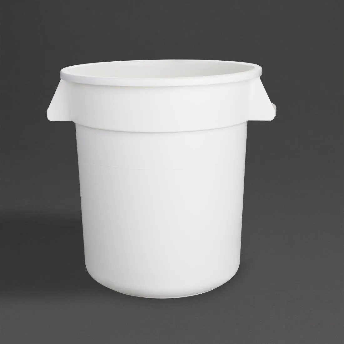 Apvalus baltas konteineris 38 l.