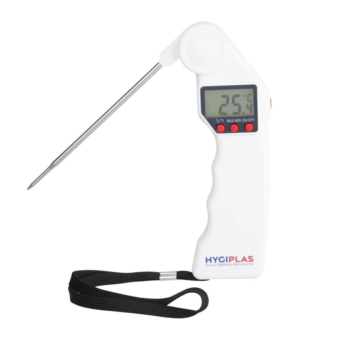 Termometras su lanku Easytemp, baltas