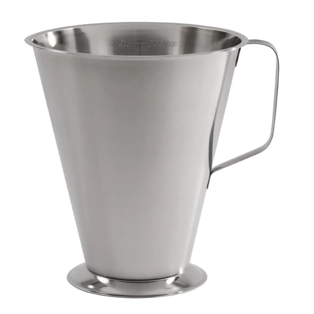 Matavimo kriaušė iš nerūdijančio plieno 2,2 l