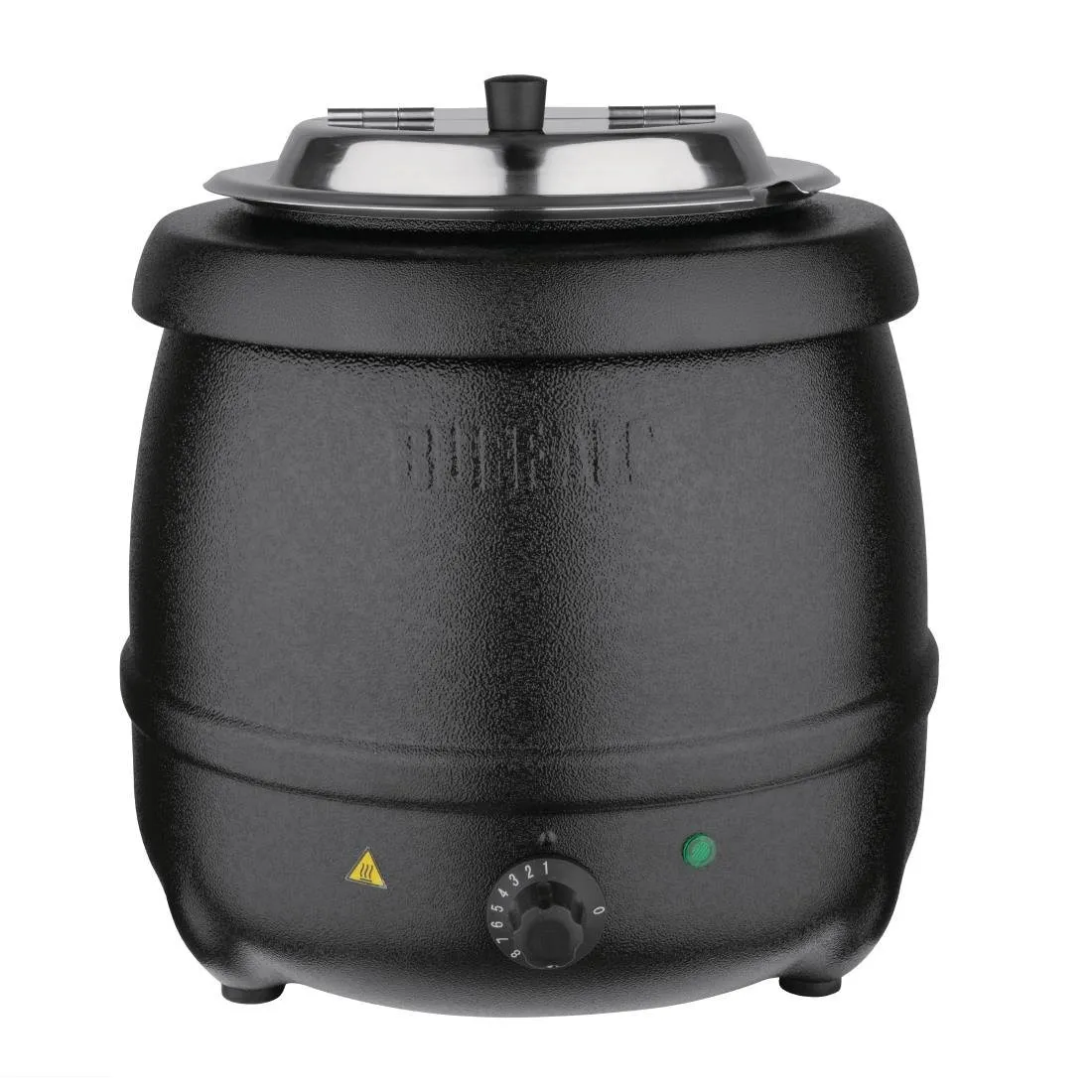 Juoda sriubos puodas - 10 l