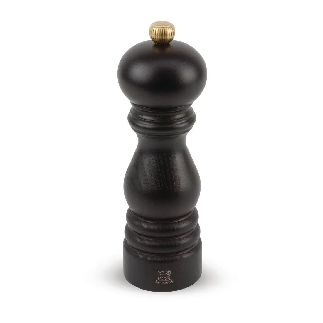 Druskos malūnas, tamsaus medžio, 180 mm.