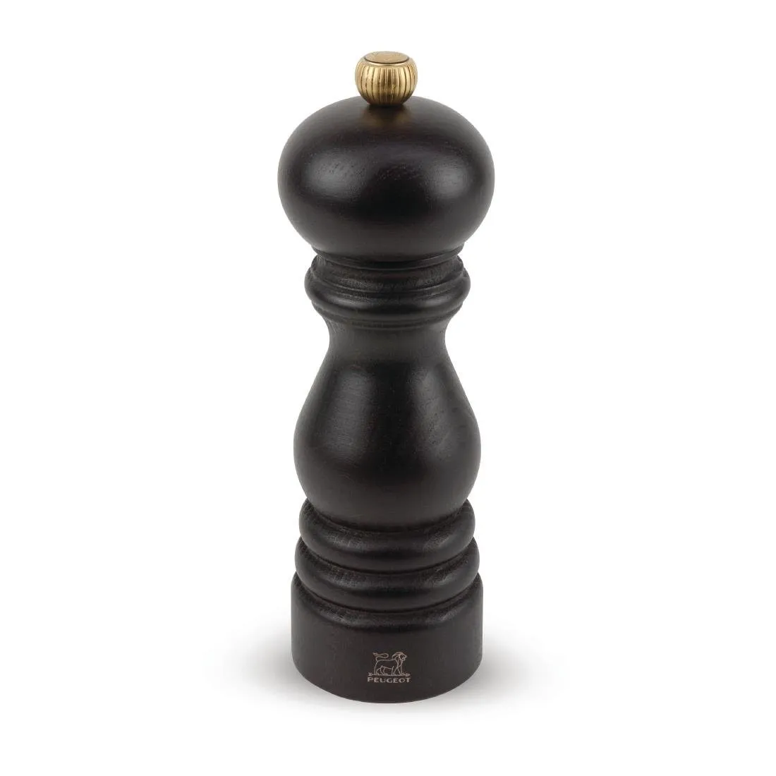 Pipirų malūnas iš tamsaus medžio 180 mm