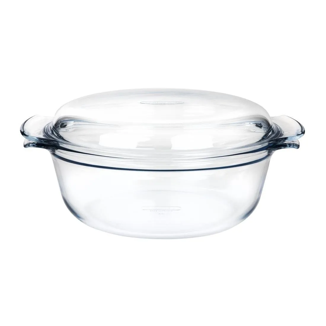 Apskrita stiklinė keptuvė - 3,75 l
