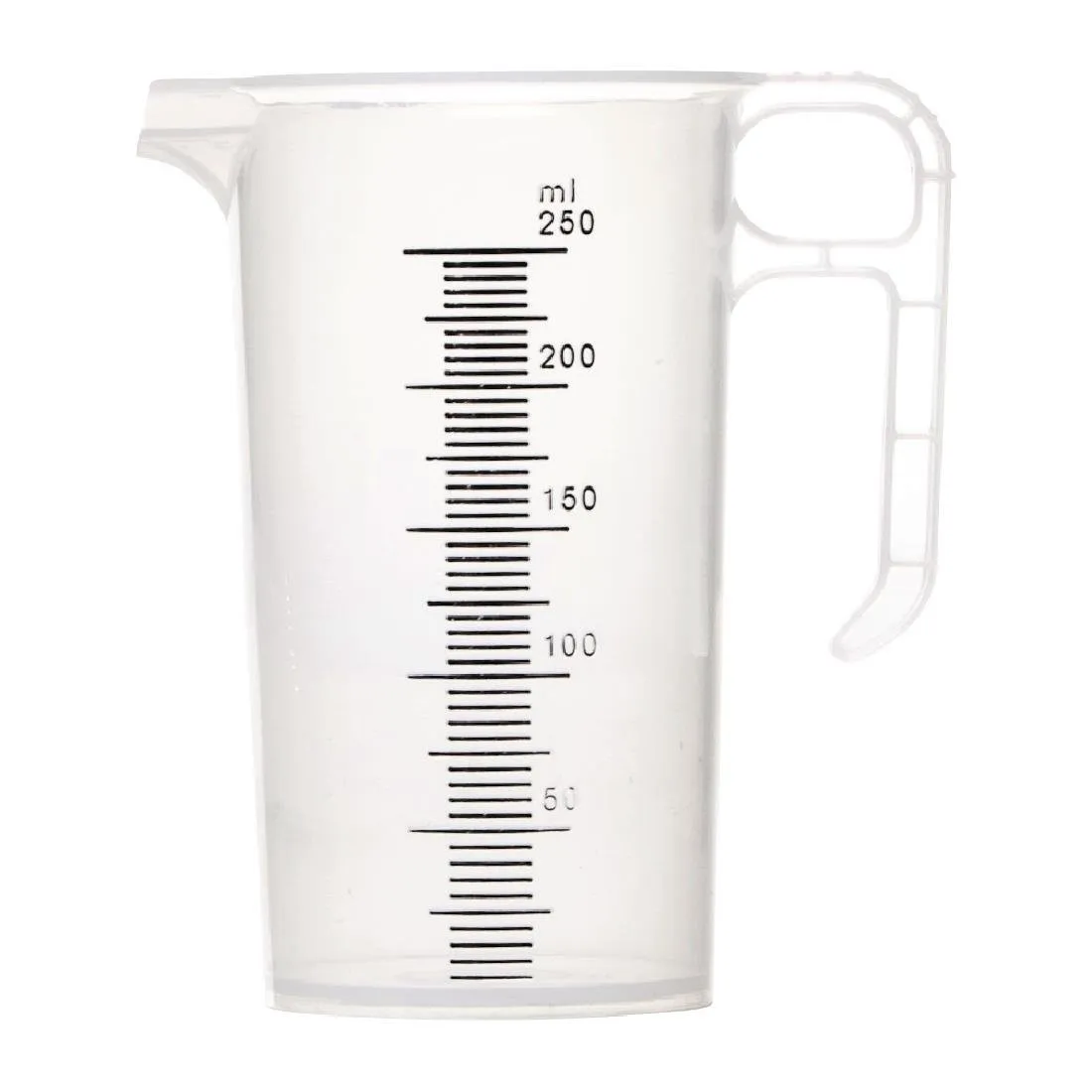 Matavimo kriaušė iš polipropileno - 250 ml