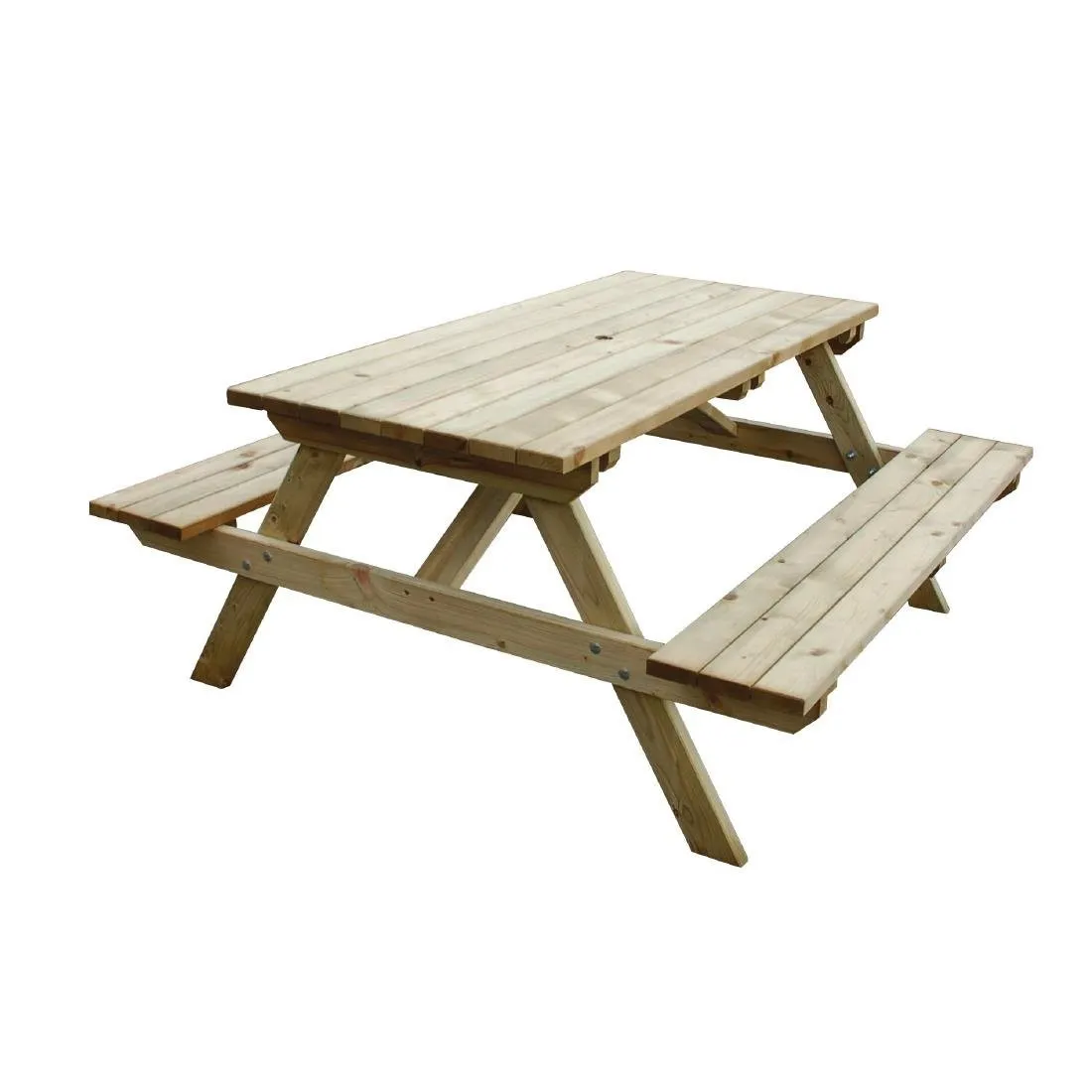 Medinis pikniko stalas 1,5 m
