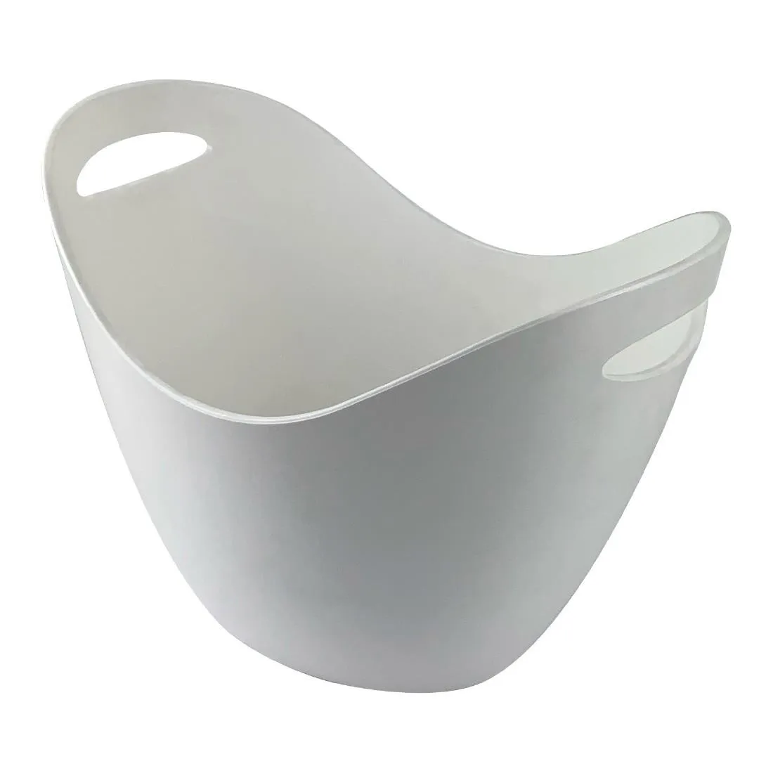 Baltas plastikinis vyno kibiras - 8 L