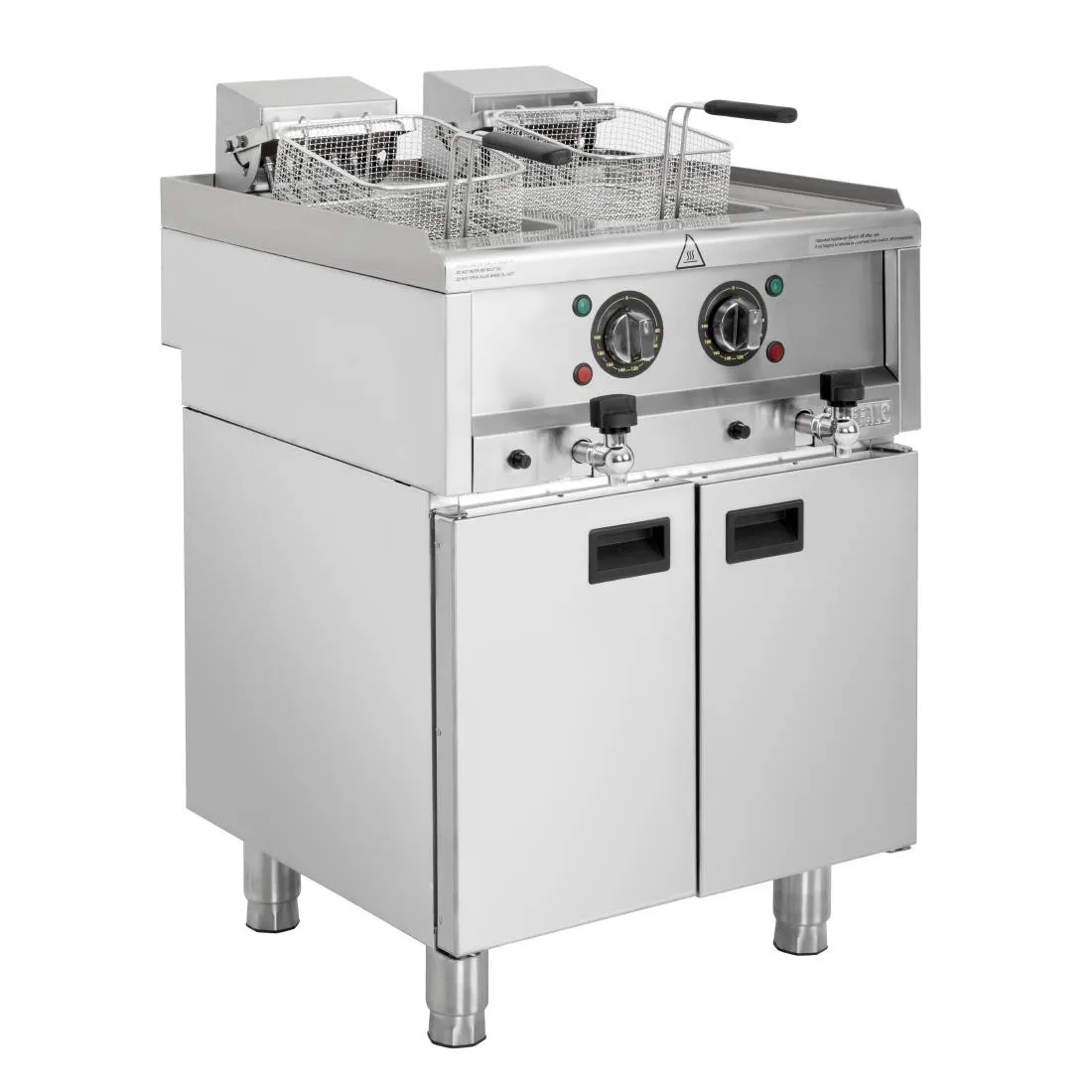 Elektrinė gruzdintuvė 600 serija - 2 x 8 L