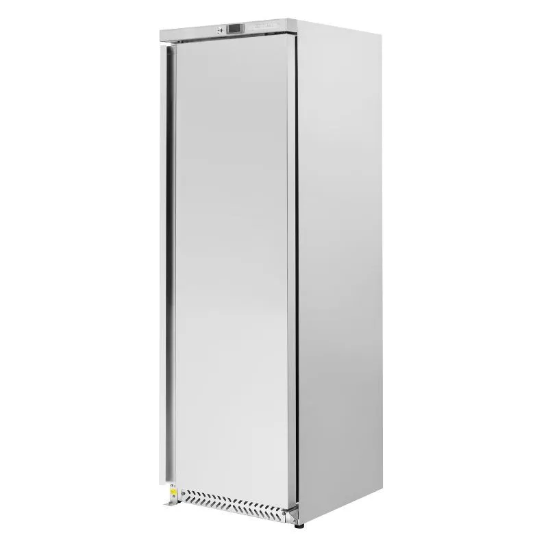 Dynasteel Šaldiklio spinta 345 L Nerūdijantis plienas, Ventiliuojamas šaldymas -18/-22 °C, R290, 7 lygiai, Pilnos durys su užrak