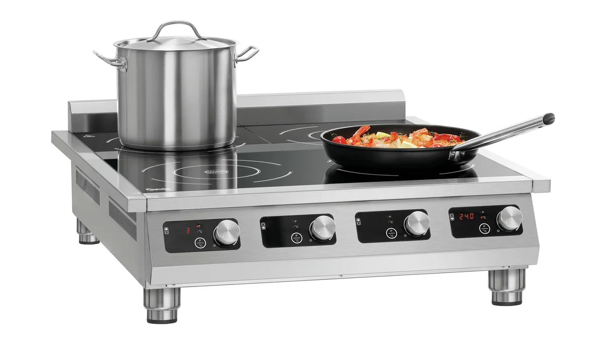 Indukcinė viryklė su 4 kaitvietėmis - 14000 W
