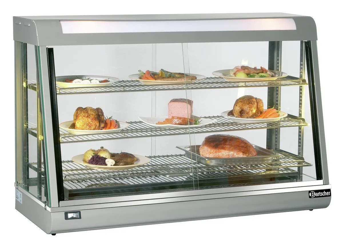 Šildoma Vitrina Deli III - 373 L