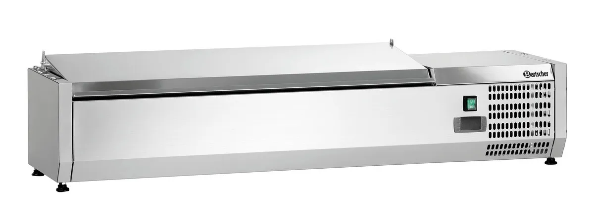 Saladette Šaldytuvas iš Nerūdijančio Plieno - 5 x GN 1/4