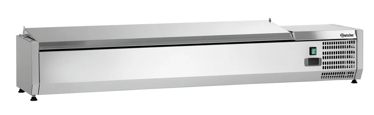 Saladette Šaldytuvas iš Nerūdijančio Plieno - 7 x GN 1/4