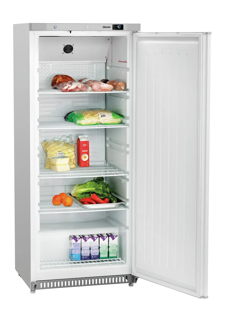 Balta teigiama šaldymo spinta - 590 L