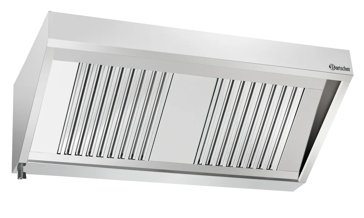 Sieninė gaubtas su apšvietimu - L 1400 x P 700 mm
