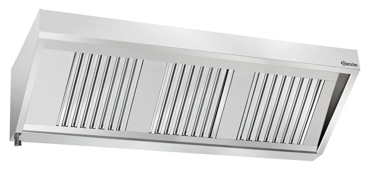 Sieninė gaubtas su apšvietimu - L 1800 x P 700 mm
