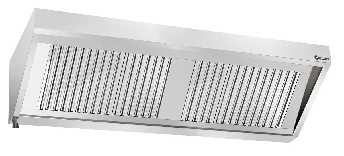 Sieninė gaubtas su apšvietimu - L 2000 x P 700 mm