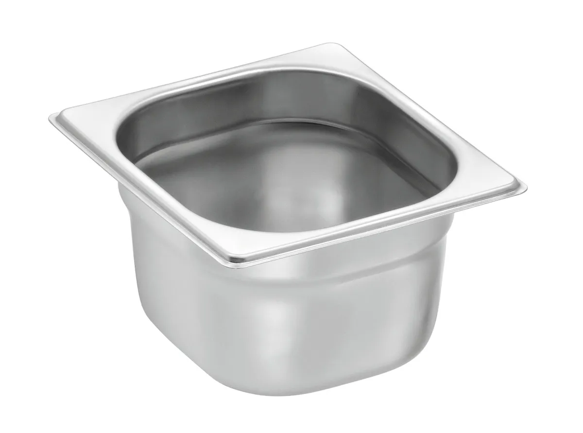 Gastronorminis Indas GN 1/6 - Gylis 100 mm - 1,6 L