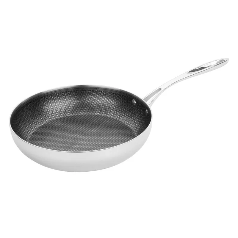 Nerūdijančio plieno keptuvė 28 cm