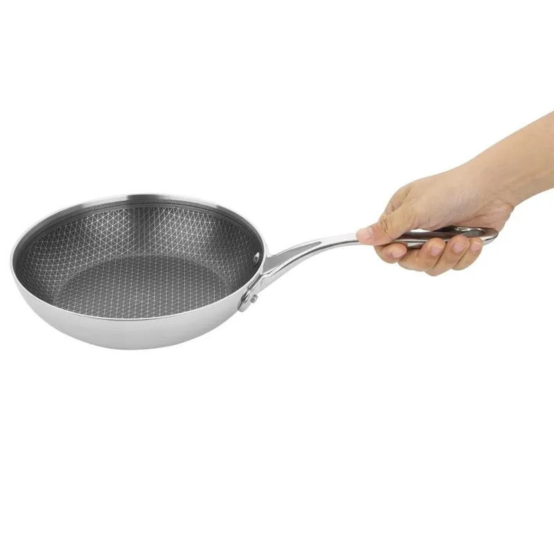 Sauteuse iš nerūdijančio plieno 20 cm