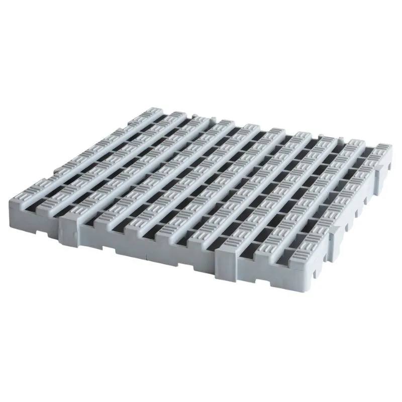 Grindų Grotelės HACCP - 50 x 50 cm - Storis 50 mm - Pilkos