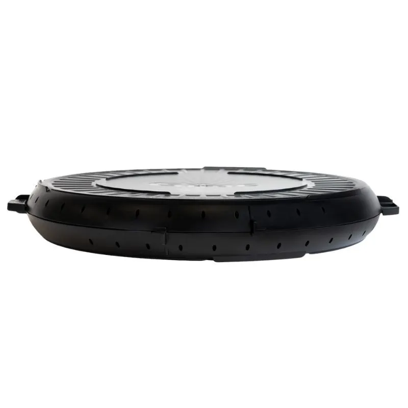 Apvalios Pakartotinai Naudojamos Dėžės - Ø 330 mm - Juoda - 10 vnt.