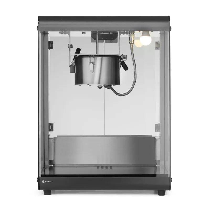 Popkornų mašina 1155 W - Juoda