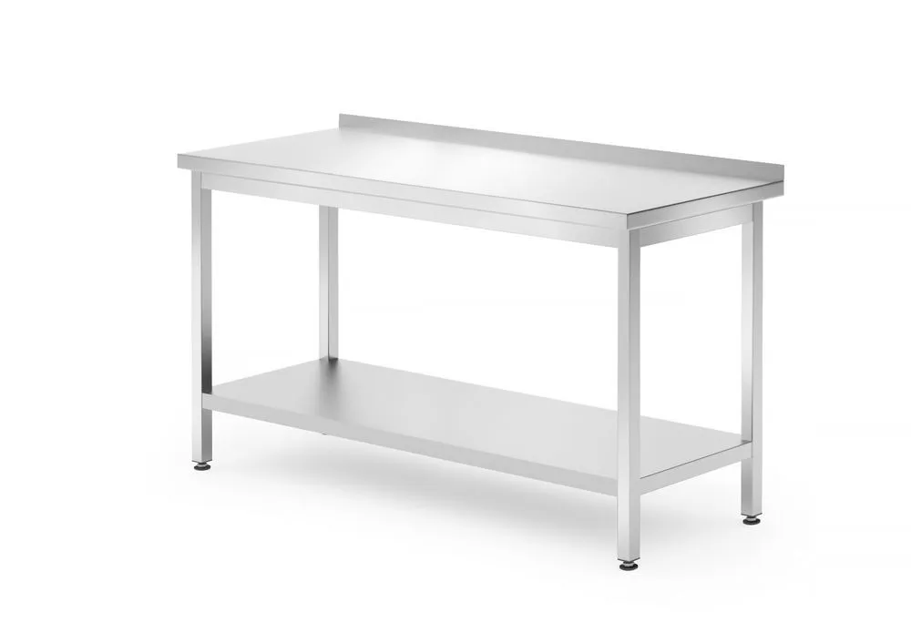 Profi Line sieninis darbo stalas su lentyna - P 700 x L 1400 mm