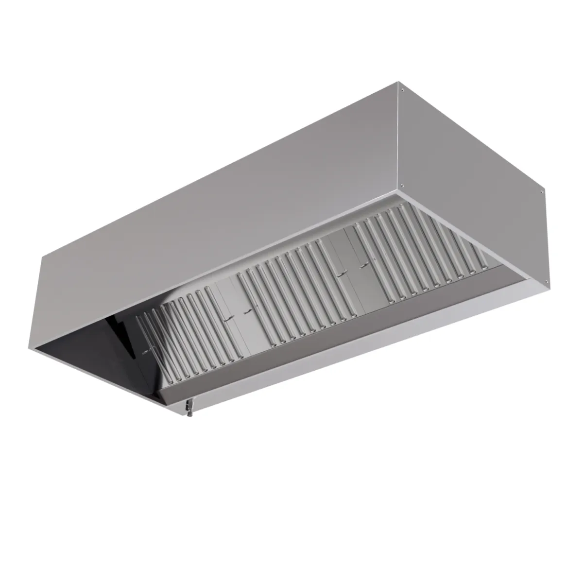 Kubinis dangtis, 1100 gylis su LED apšvietimu ir be variklio - ilgis 4000