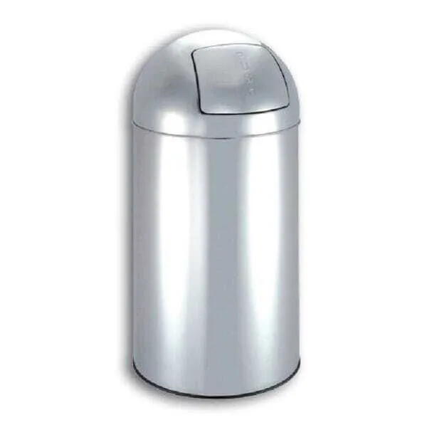 Šiukšlių dėžė Inox Push 18 L