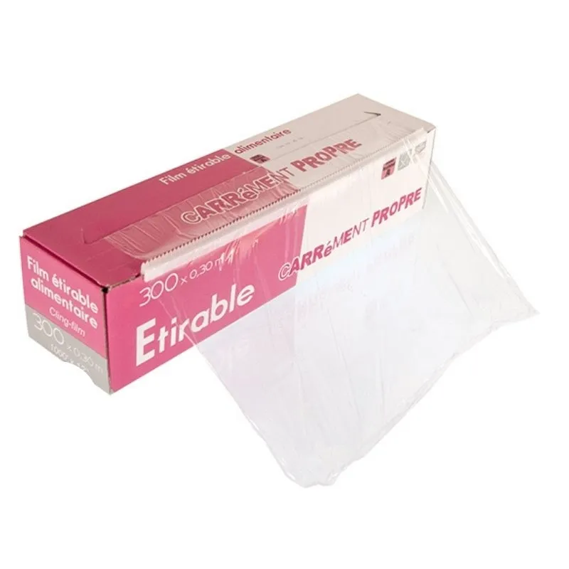 Plastikinė dėžutė su maisto plėvele - 300 x 0,30 m