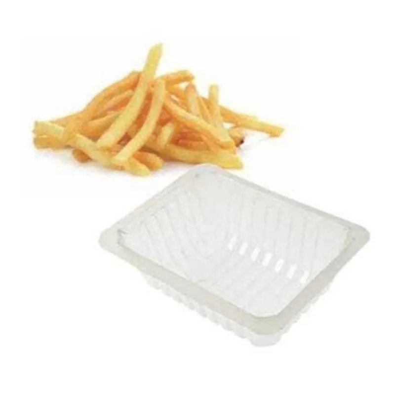 Skaidrūs bulvių traškučių lėkštės - 37,5 ml - 250 vnt.