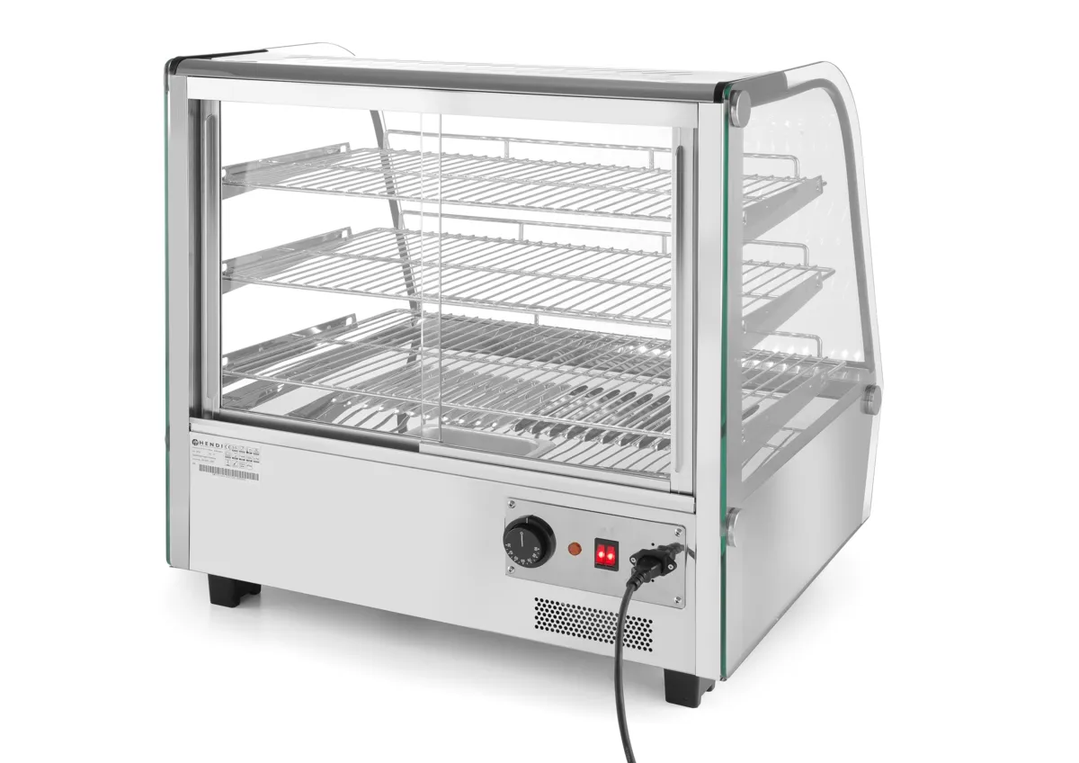 Šildoma vitrina - 3 lygiai - 160 l