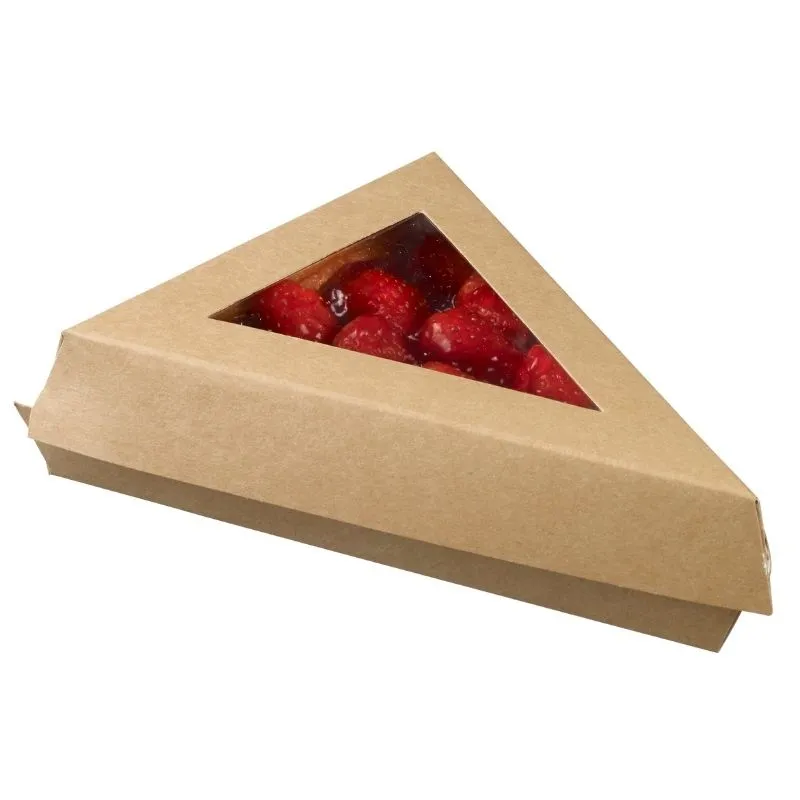 Trikampis užkandžių kartonas 155 x 110 x 45 mm – 25 vnt. pakuotė