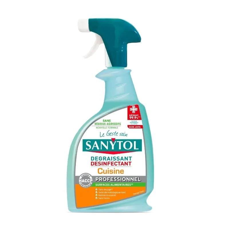 Antiseptinis riebalų valiklis Fresh virtuvei - 750 ML
