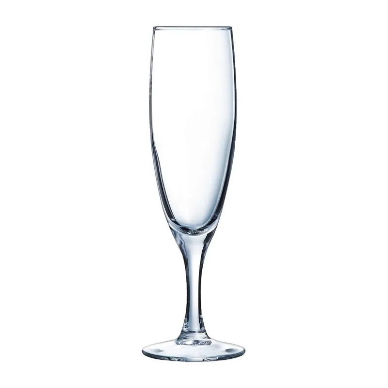 Elegancijos šampano taurės - 130 ml - 12 vnt. rinkinys