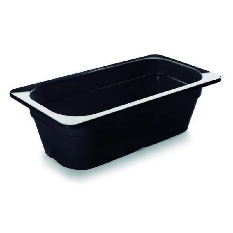 Talpa Gastro GN 1/3 Juoda Melaminas – Gylis 65 mm – 2,5 L
